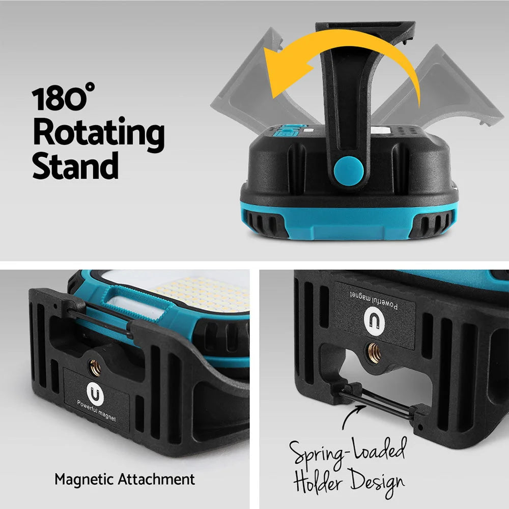 Work Light Torch Rechargeable USB Cordless Magnetic LED