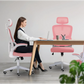 Work Office Chair - Lumber Support Flip-up Armrest