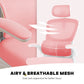 Work Office Chair - Lumber Support Flip-up Armrest