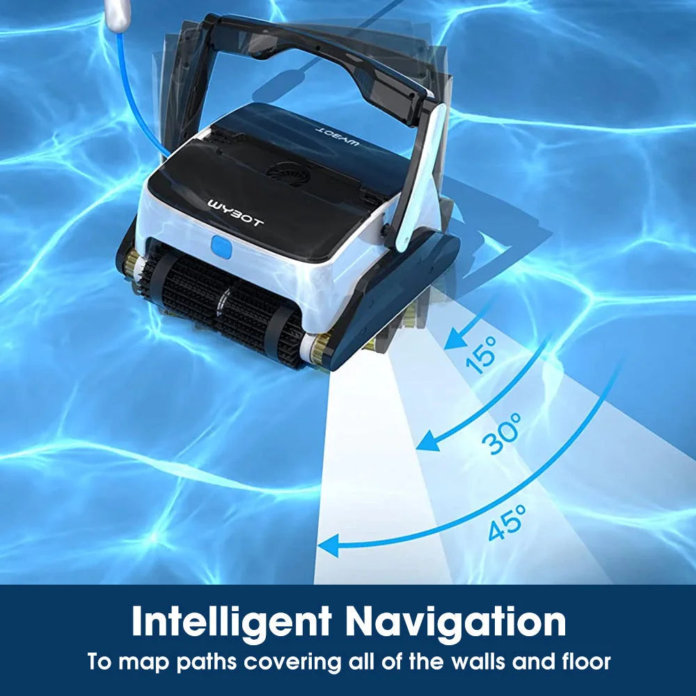 WYBOT Grampus 800 Robotic Pool Cleaner Automatic Vacuum