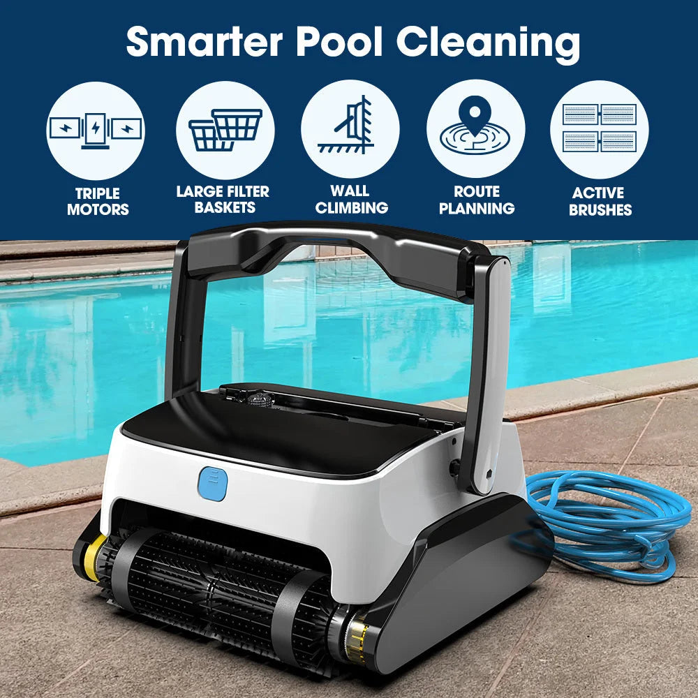 WYBOT Grampus 800 Robotic Pool Cleaner Automatic Vacuum
