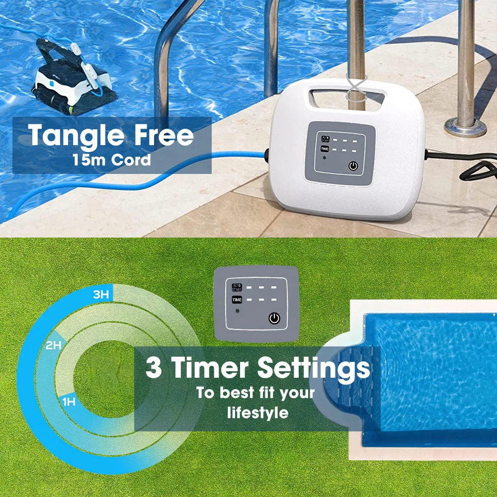 WYBOT Grampus 800 Robotic Pool Cleaner Automatic Vacuum