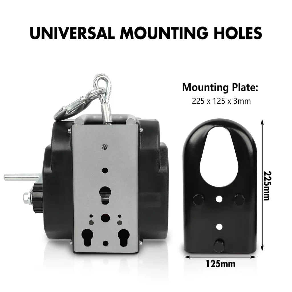 X-BULL Electric Boat Winch 12V 6500LBS Portable Detachable