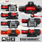 X-BULL Electric Winch 12V 4500LBS Synthetic Rope Wireless