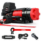X-BULL Electric Winch 12V 6000LBS Synthetic Rope Wireless