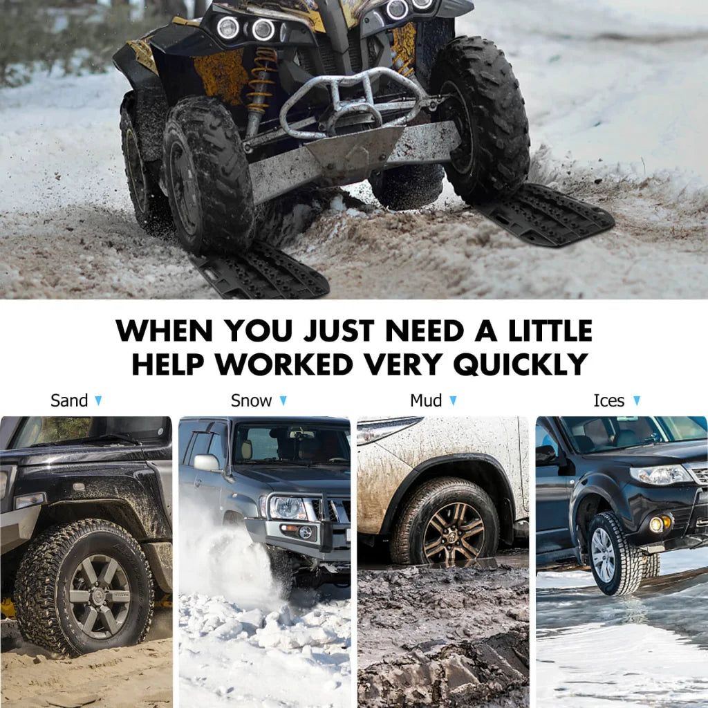 Black 4x4 bull mini recovery with fitted edges and product hardware