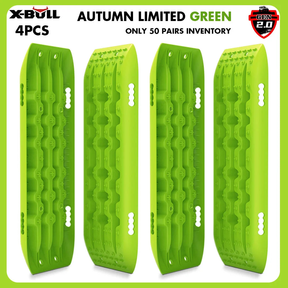 X-BULL Recovery Tracks Boards 10T 4PCS 2Pairs Truck Snow