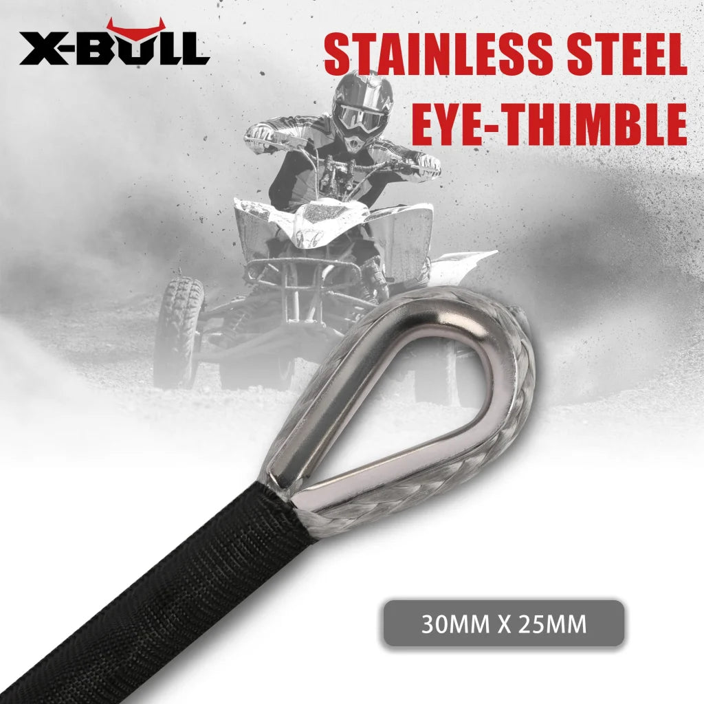 X-BULL Synthetic Dyneem Rope 5.5MM x 13M SK75 Car Tow