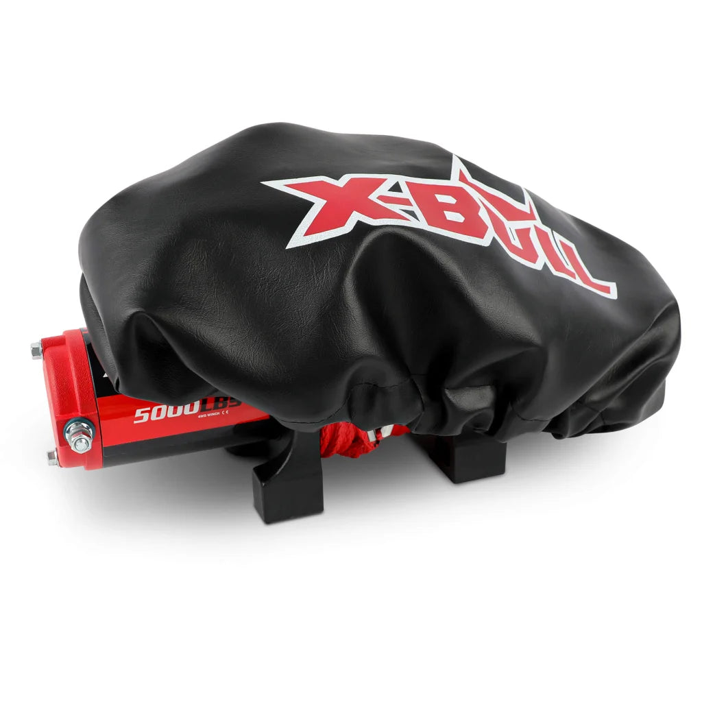 X-BULL Waterproof Winch Cover Black Soft Dust Fit