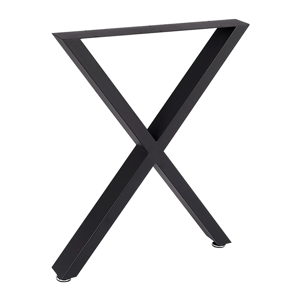 X-Shaped Table Bench Desk Legs Retro Industrial Design