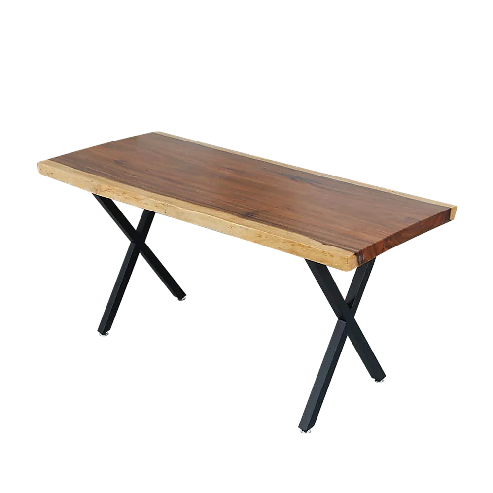 X-Shaped Table Bench Desk Legs Retro Industrial Design