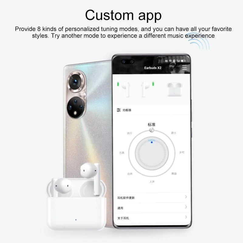 X2 True Wireless Earbuds Bluetooth Iceland White 915