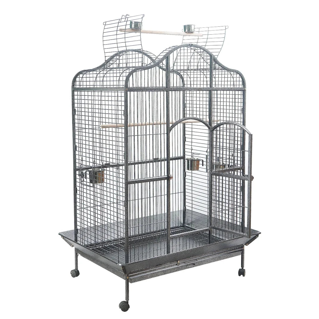 XL Bird Cage Aviary Pet Parrot with Perch & Feeder - Pet