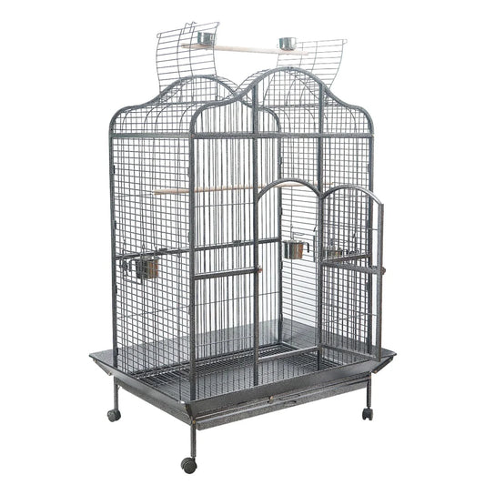 XL Bird Cage Aviary Pet Parrot with Perch & Feeder - Pet