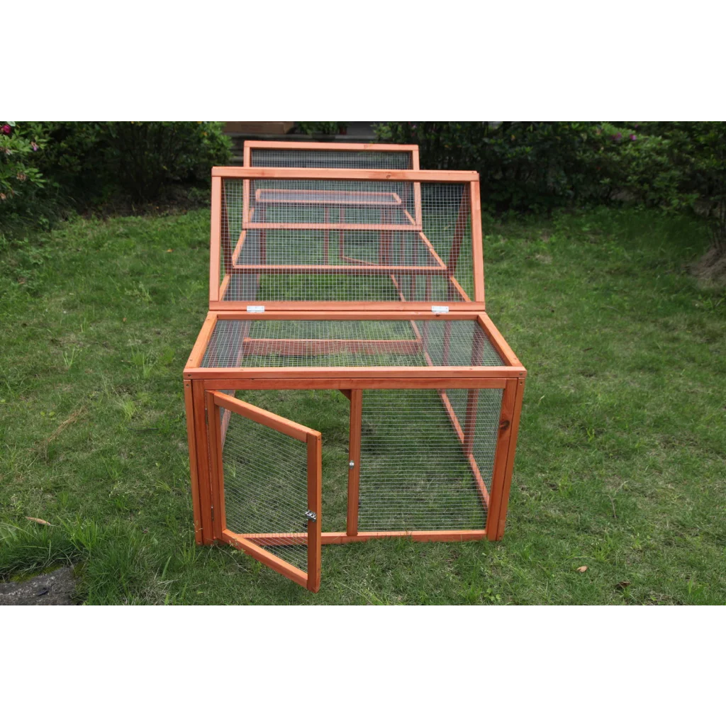 XL Chicken Coop Guinea Pig Cage Villa Extension Rabbit