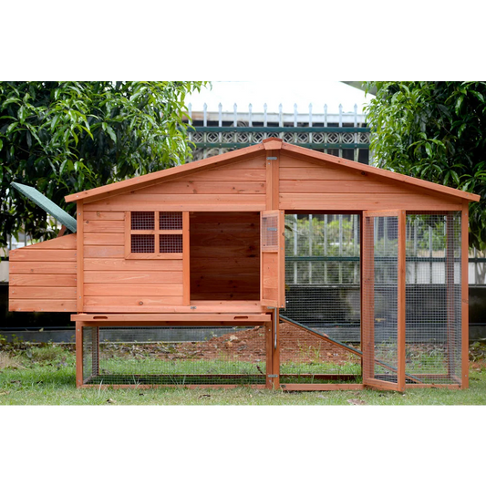 XL Chicken Coop Hutch Rabbit Guinea Pig Ferret Hen House