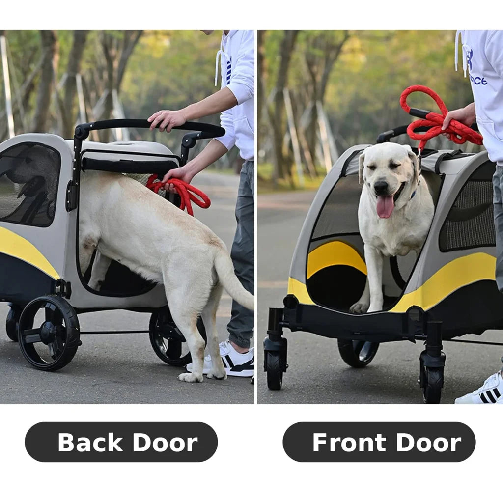 Xl dog stroller pet cart