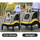 XL Dog Stroller Pet Pushchair Foldable
