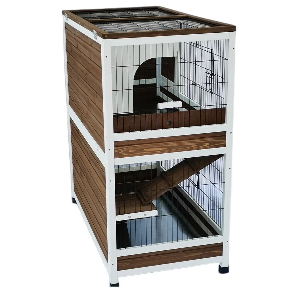 XL Double Storey Rabbit Hutch Guinea Pig Ferret Cat Cage