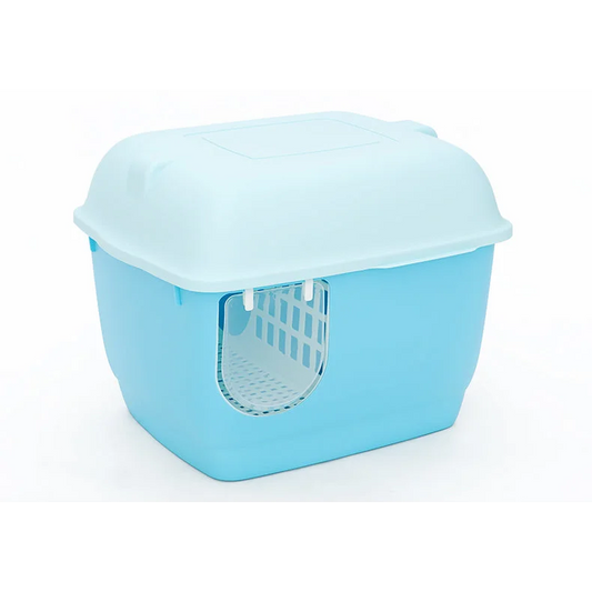 XL Portable Hooded Cat Toilet Litter Box Tray House