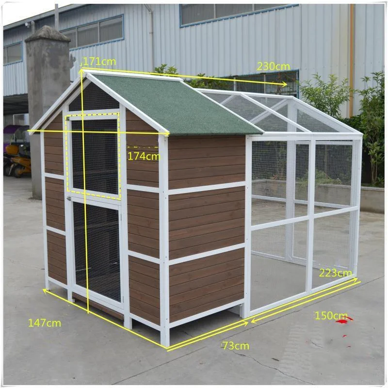 XXL Aviary Bird Cage Wooden Outdoor Pigeon Breeding House