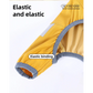 XXL Blue And Gray Trim Waterproof Four-Legged Dog Raincoat
