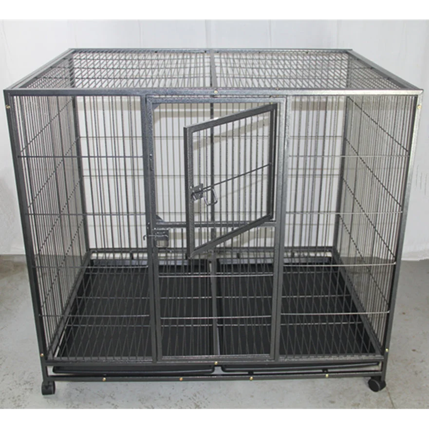 XXL Pet Dog Cat Parrot Cage Metal Crate Kennel Portable