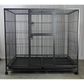 XXL Pet Dog Cat Parrot Cage Metal Crate Kennel Portable