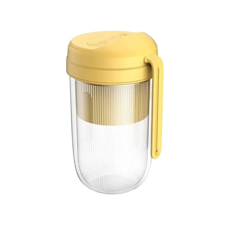 Yelllow Portable Electric Juice Cup - Wireless Mini USB