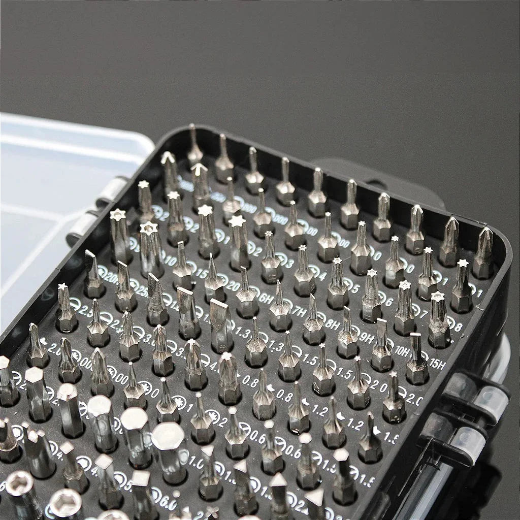 Yellow 122-in-1 Precision Screwdriver Tool Kit
