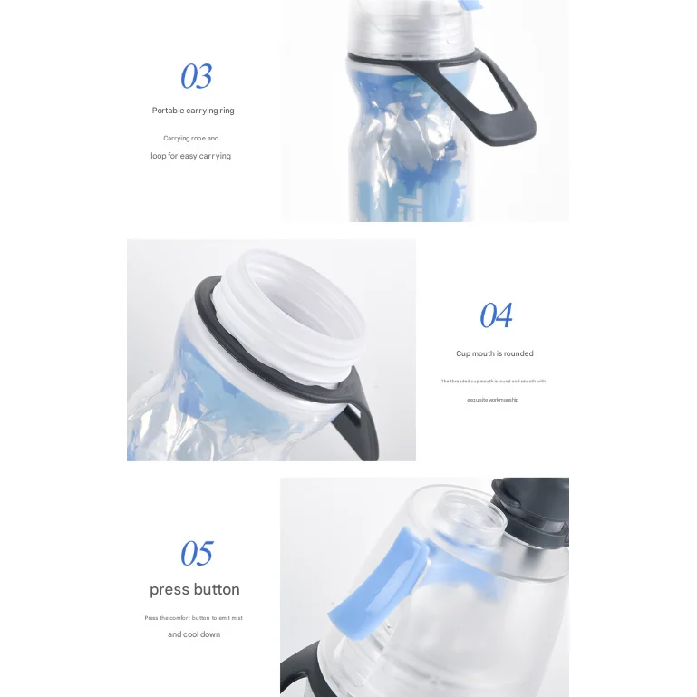 Yellow 500ML Insulated Sports Water Bottle with Cooling