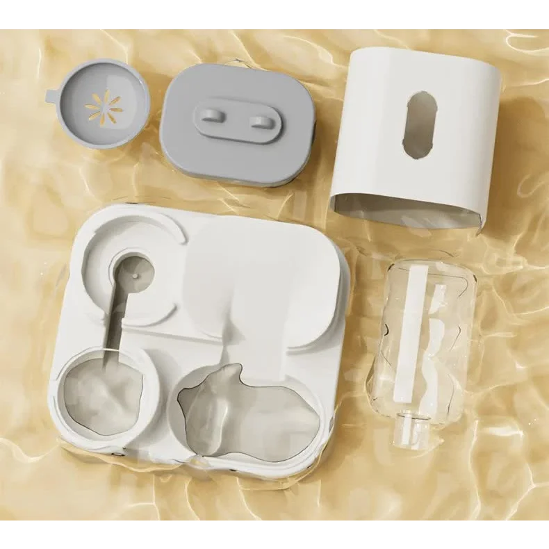 Yellow Automatic Pet Feeder and Water Dispenser - Smart Dog