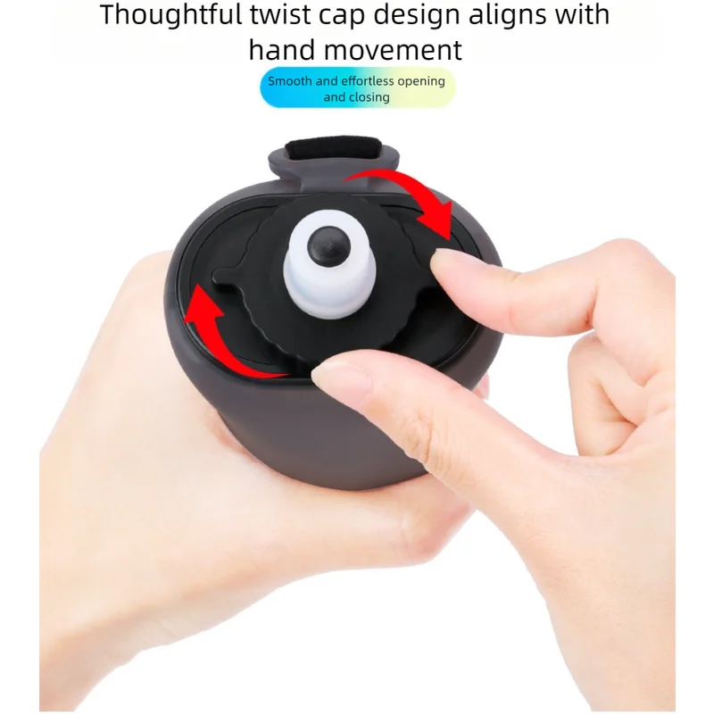 Yellow Collapsible Handheld Running Flask - 350ml