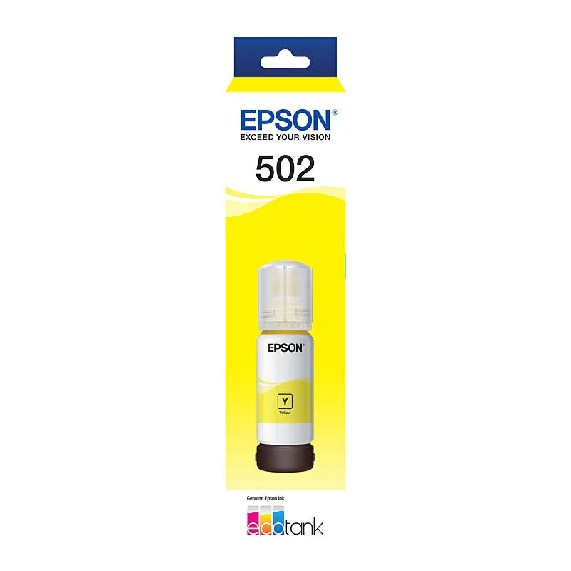 Yellow EcoTank Bottle - EPSON T502