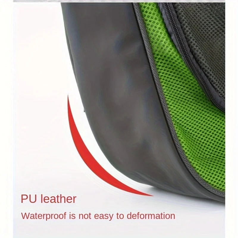 Yellow Portable Oxford Fabric Pet Carrier for Cats