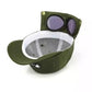 Yellow Stylish Aviator Goggle Baseball Cap - Unisex Outdoor
