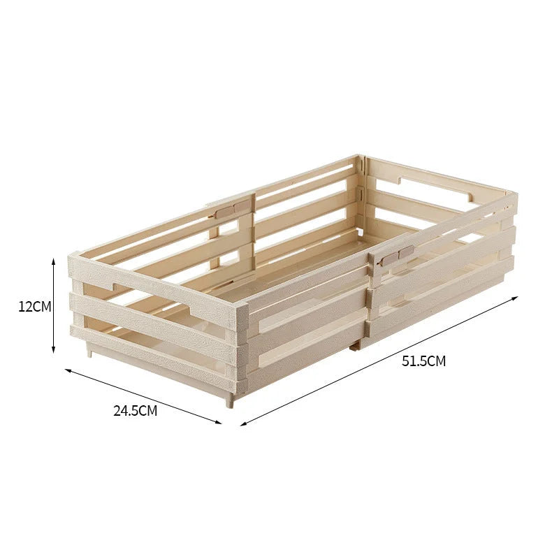 Yellowish Foldable Industrial Storage Crates - Portable