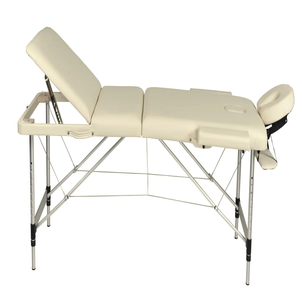 YES4HOMES 3 Fold Portable Aluminium Massage Table Massage