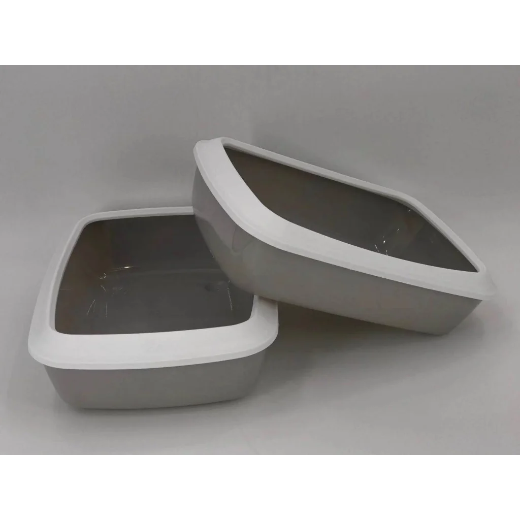 YES4PETS 2 X Small Portable Cat Kitten Toilet Litter Box