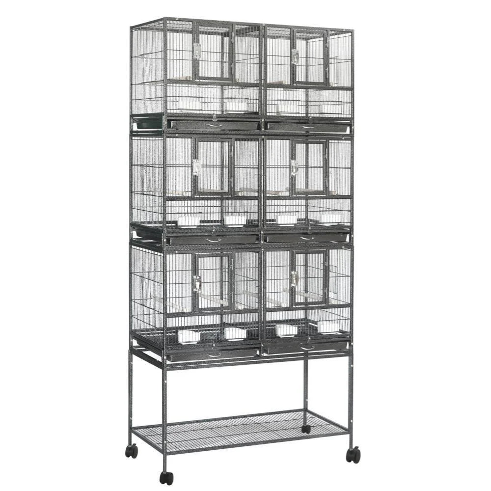YES4PETS 208cm XXL Stackers Breeding Bird Budgies Aviary