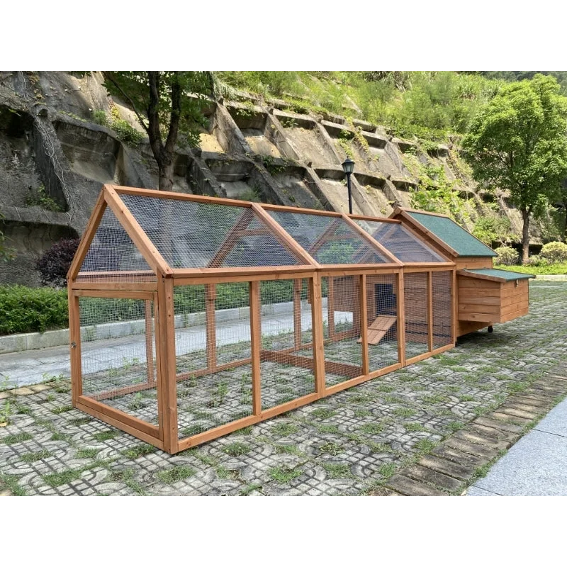 YES4PETS 350 CM XXL Chicken Coop Rabbit Hutch Ferret Cage