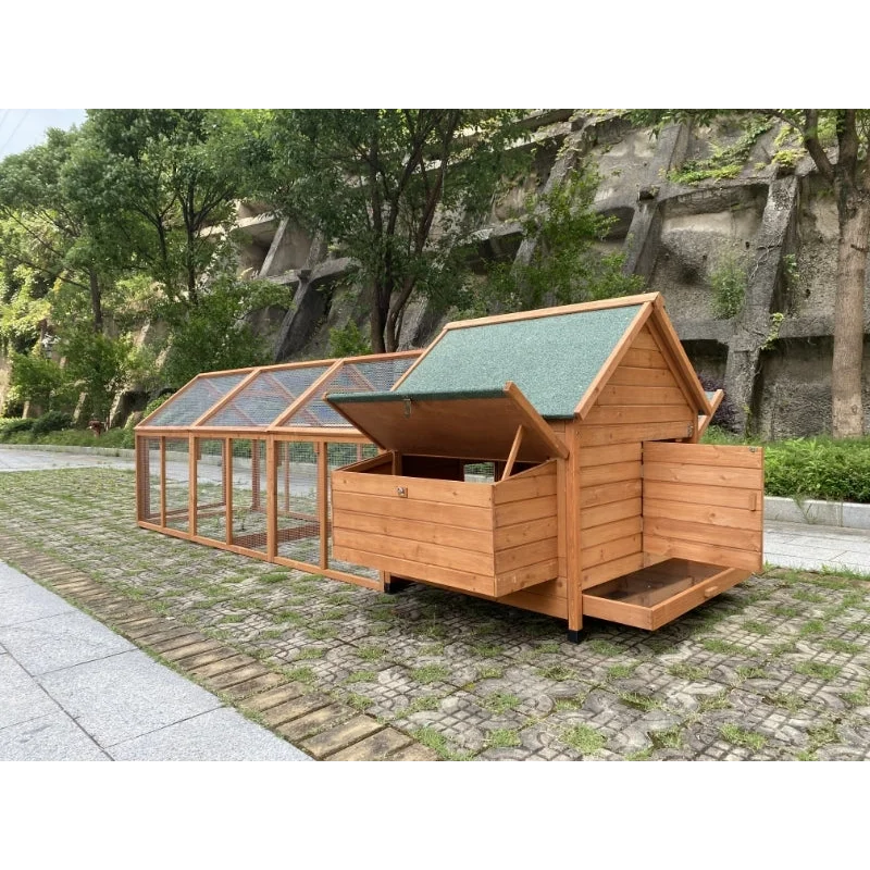 YES4PETS 350 CM XXL Chicken Coop Rabbit Hutch Ferret Cage