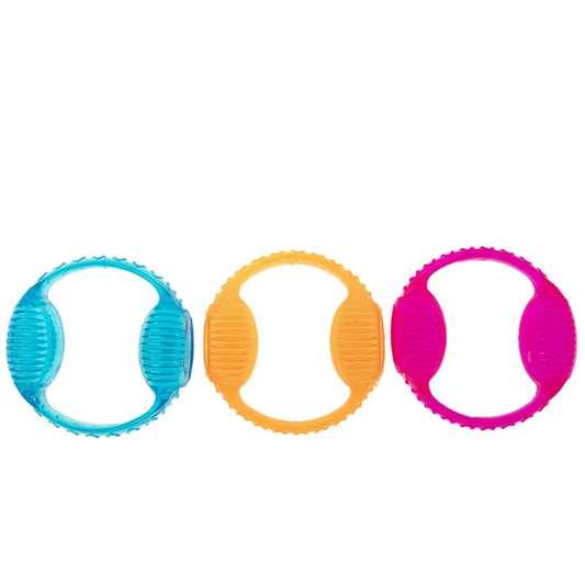 YES4PETS 4 x Dog Puppy Rubber Dental Hygiene Chew Play Toy