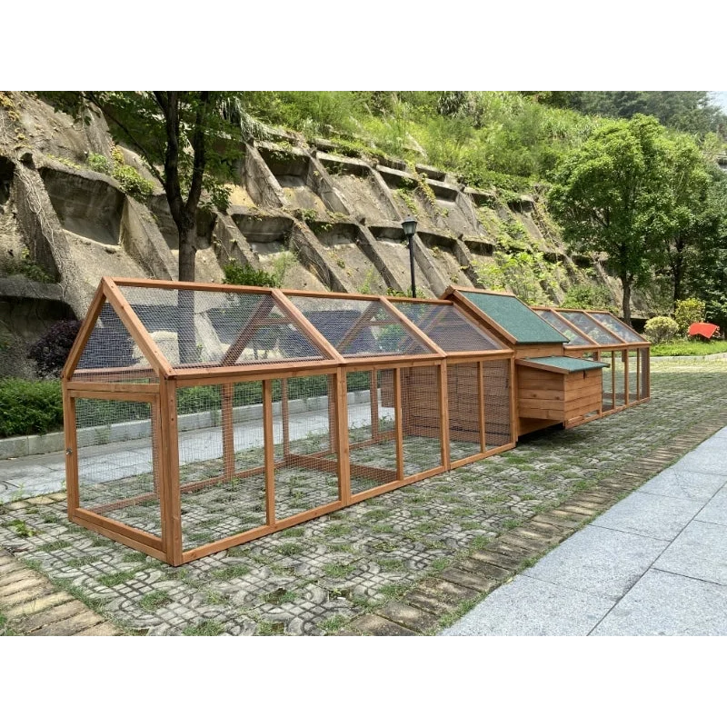 YES4PETS 6 M XXXL Chicken Coop Rabbit Hutch Ferret Cage Hen