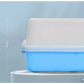 YES4PETS Large Deep Cat Kitty Litter Tray High Wall Pet