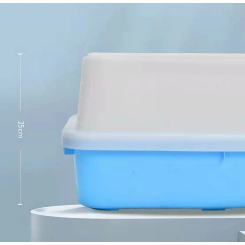 YES4PETS Large Deep Cat Kitty Litter Tray High Wall Pet
