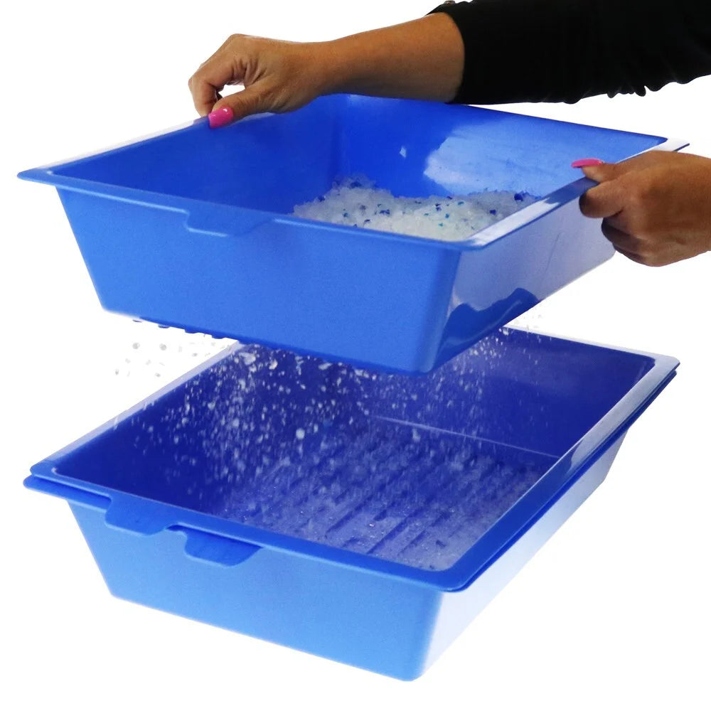 YES4PETS Lift and Sift Self Cleaning Kitty Litter Trays Cat
