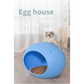 YES4PETS Medium Cave Cat Kitten Box Igloo Cat Bed House Dog