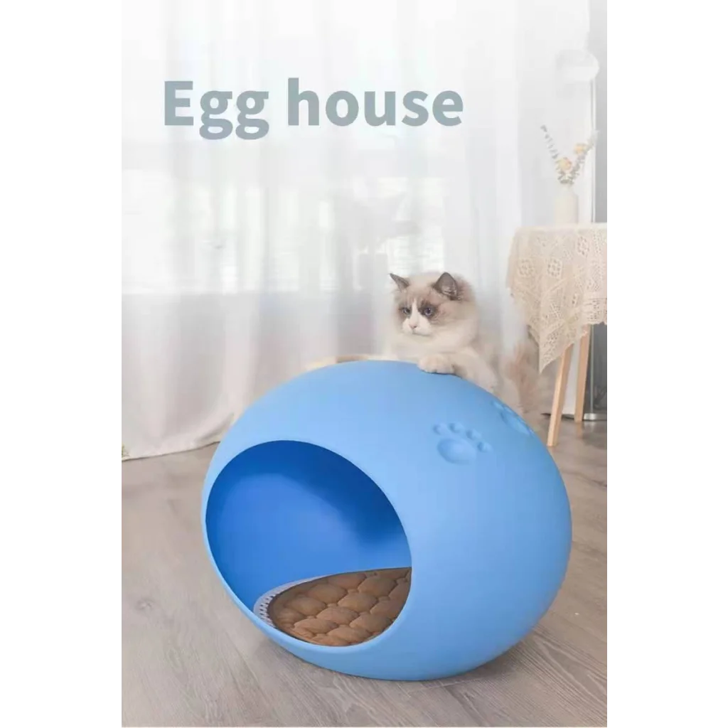 YES4PETS Medium Cave Cat Kitten Box Igloo Cat Bed House Dog
