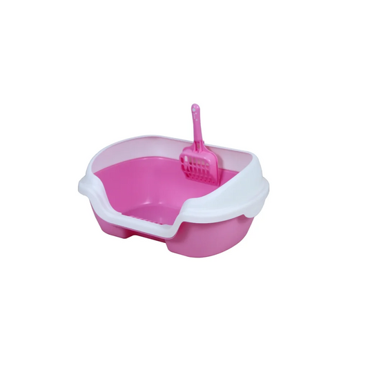 YES4PETS Small Portable Cat Kitten Rabbit Toilet Litter Box